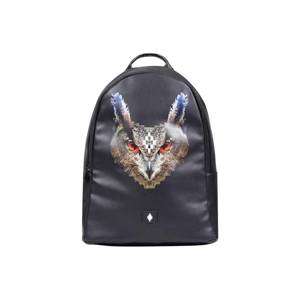 County of Milan Black Polyethylene Backpack | Regal Royce