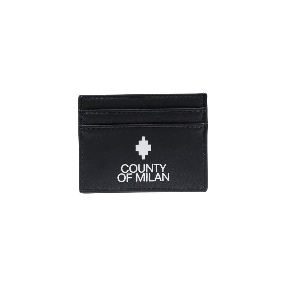 County of Milan Black Polyethylene Cardholder | Regal Royce
