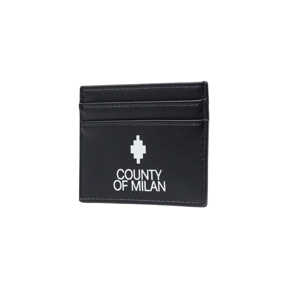 County of Milan Black Polyethylene Cardholder | Regal Royce