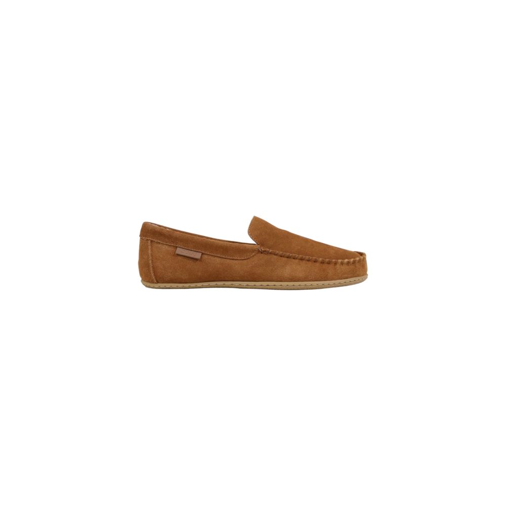 Ralph Lauren Brown Suede Leather Slippers | Regal Royce