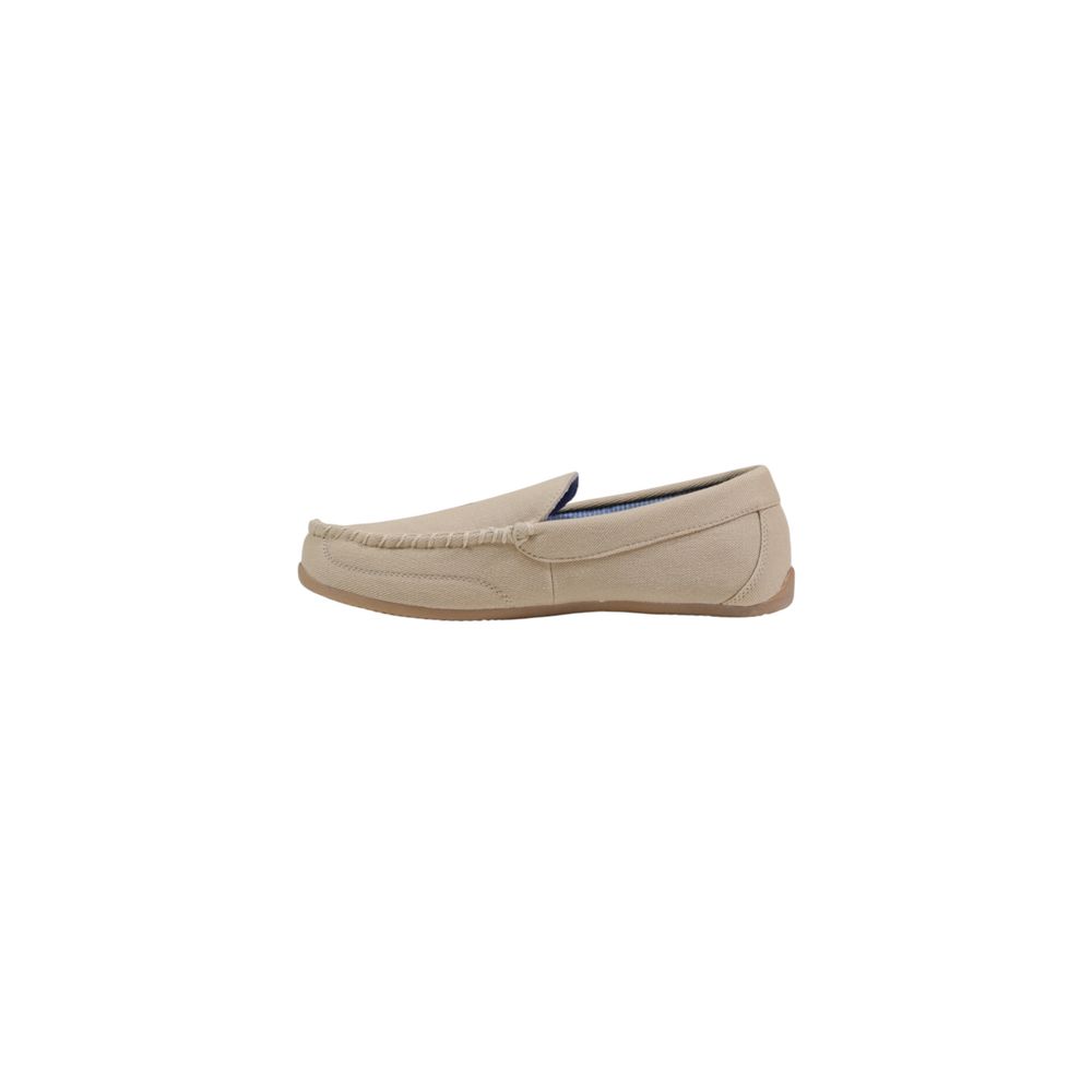 Ralph Lauren Beige Textile Slippers | Regal Royce