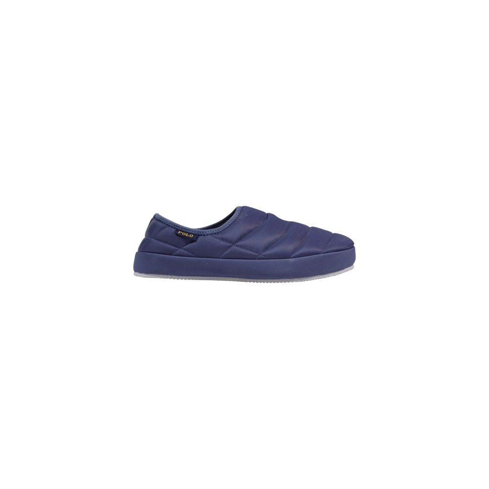 Ralph Lauren Blue Textile Slippers | Regal Royce