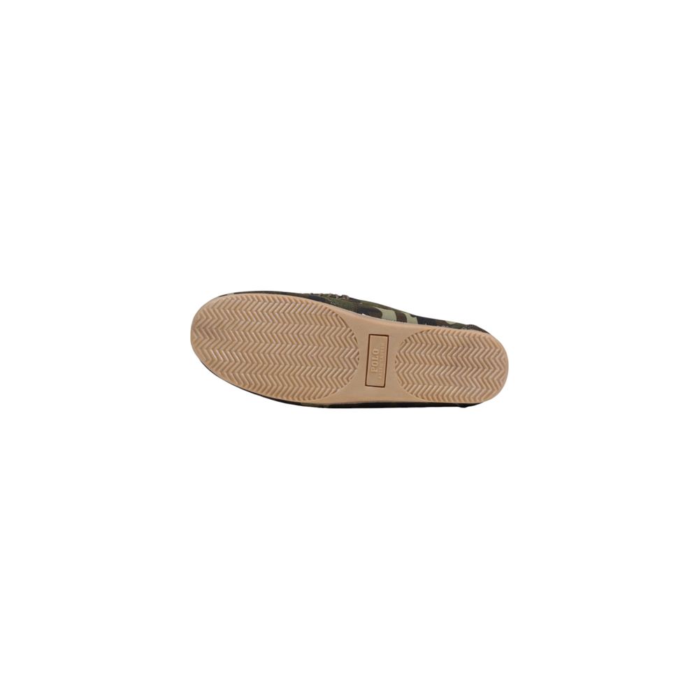 Ralph Lauren Green Textile Slippers | Regal Royce