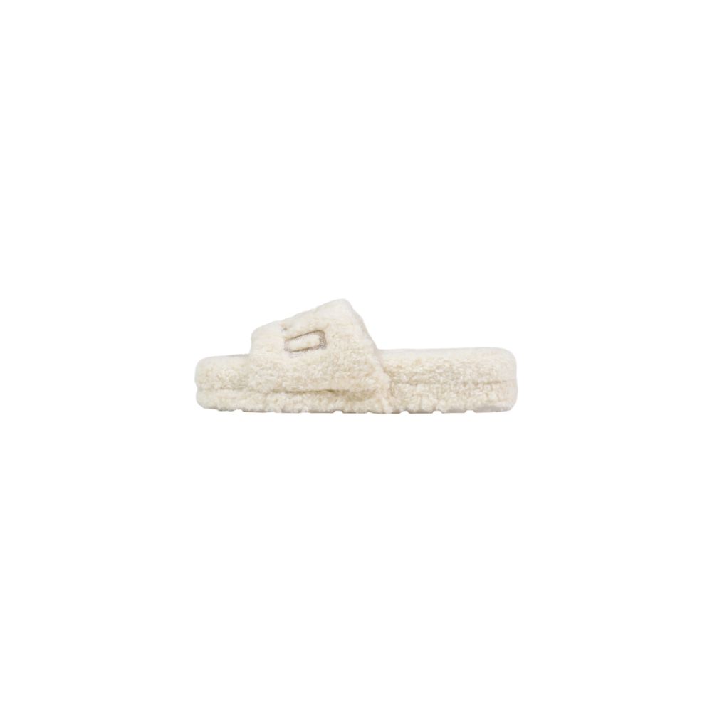 Ralph Lauren Cream Textile Slippers | Regal Royce