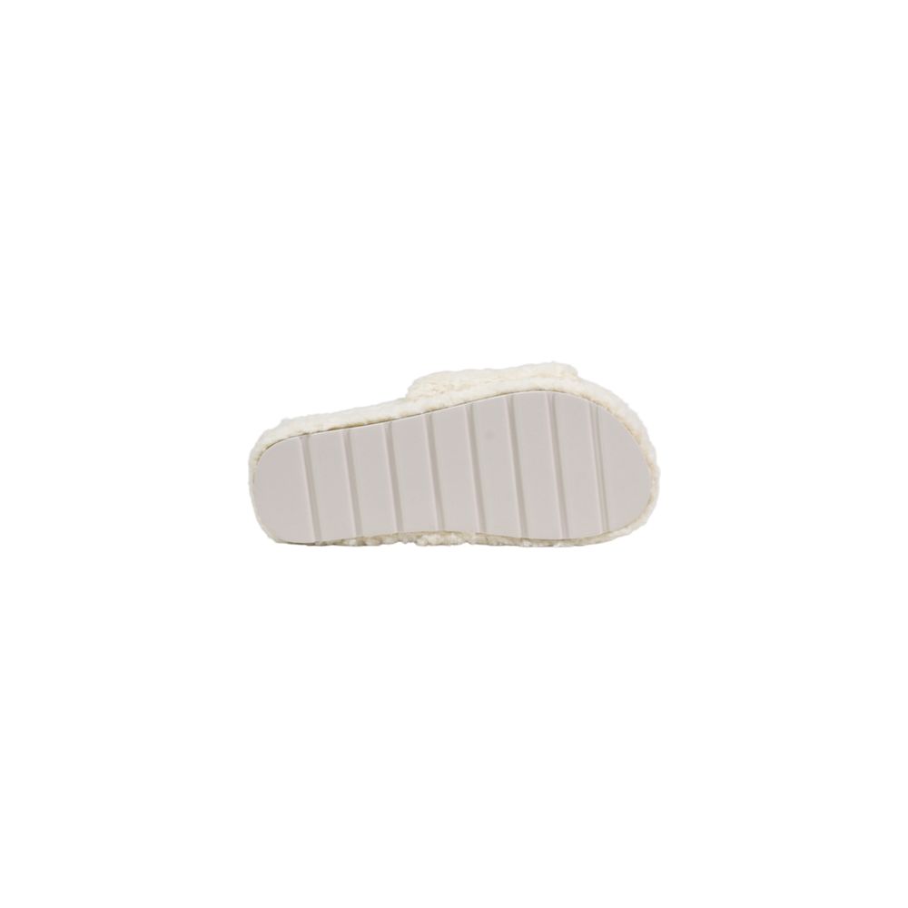 Ralph Lauren Cream Textile Slippers | Regal Royce