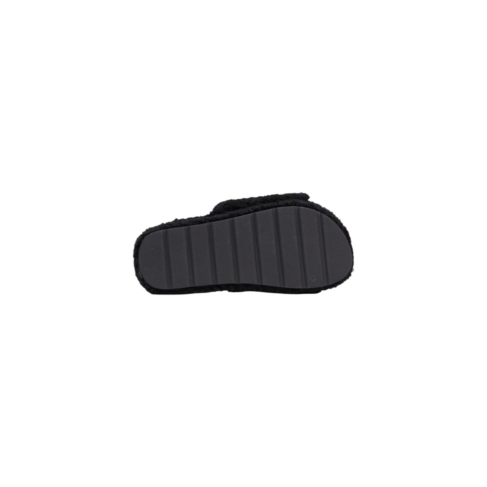 Ralph Lauren Black Textile Slippers | Regal Royce