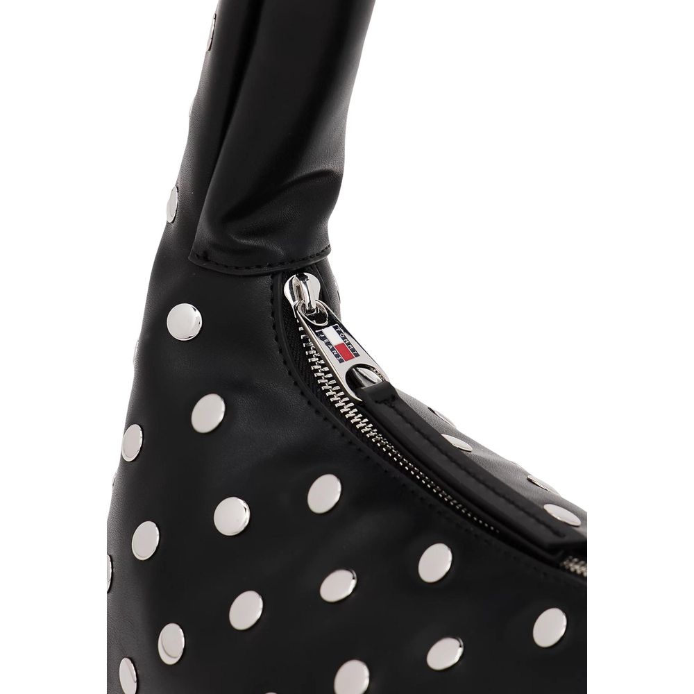 Tommy Hilfiger Jeans Black Polyethylene Handbag | Regal Royce