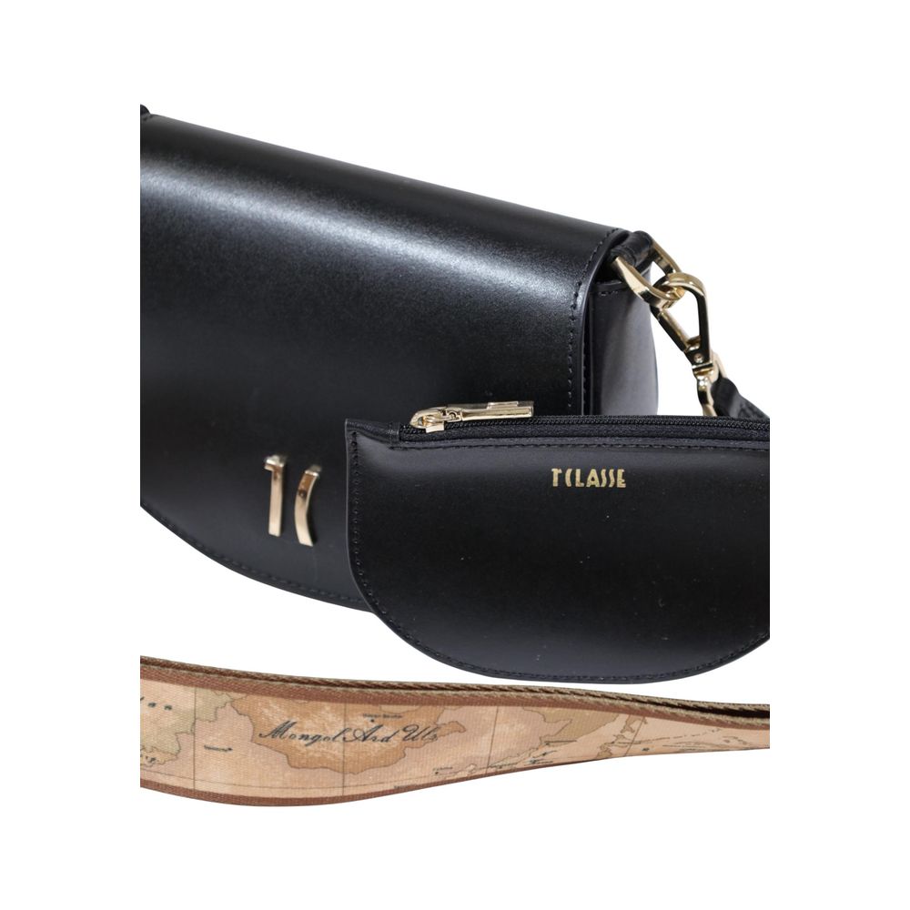 Alviero Martini Prima Classe Black Leather Handbag | Regal Royce