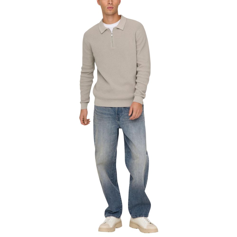 Only & Sons Blue Recycled Cotton Relaxed Fit Jeans | Regal Royce