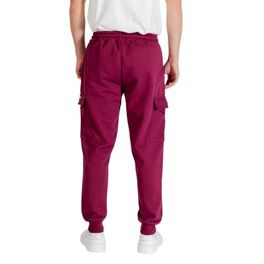 Icon Bordeaux Cotton Joggers (Workout Pants) | Regal Royce