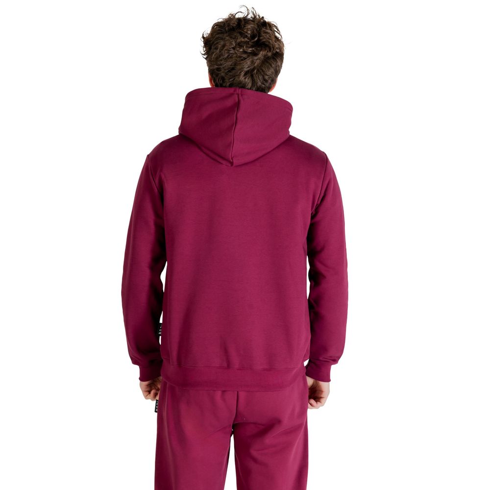 Icon Bordeaux Cotton Hoodie | Regal Royce