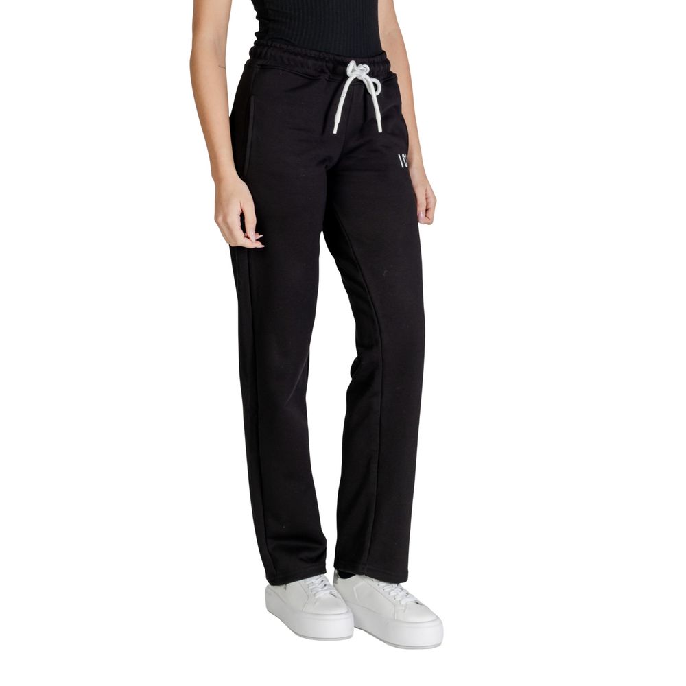 Icon Black Cotton Joggers (Workout Pants) | Regal Royce