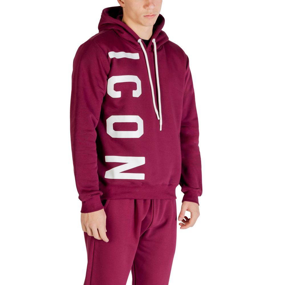 Icon Bordeaux Cotton Hoodie | Regal Royce