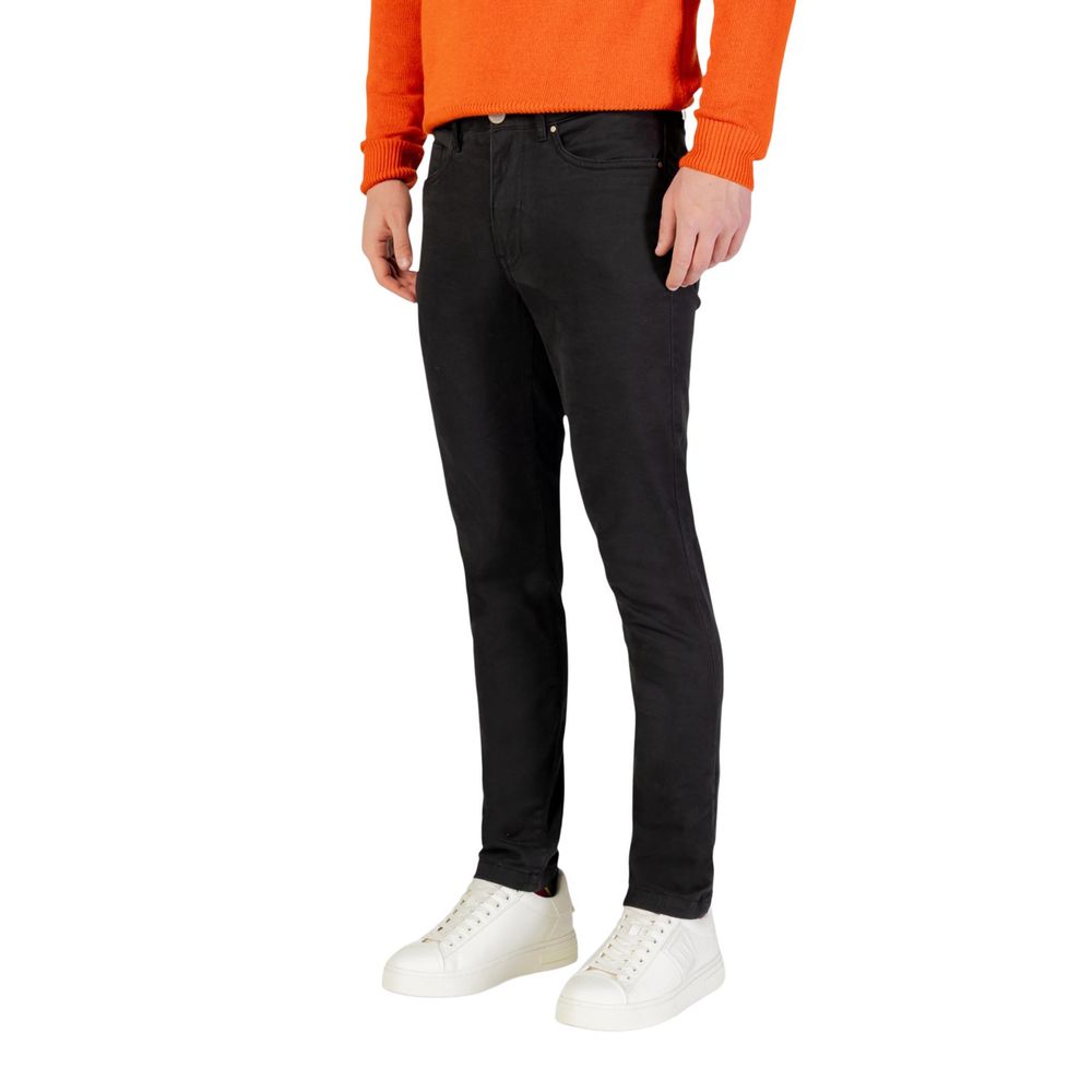 Borghese Gray Cotton Skinny Pants | Regal Royce