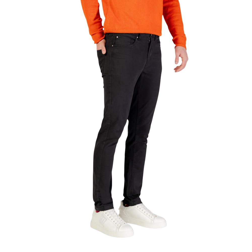 Borghese Gray Cotton Skinny Pants | Regal Royce