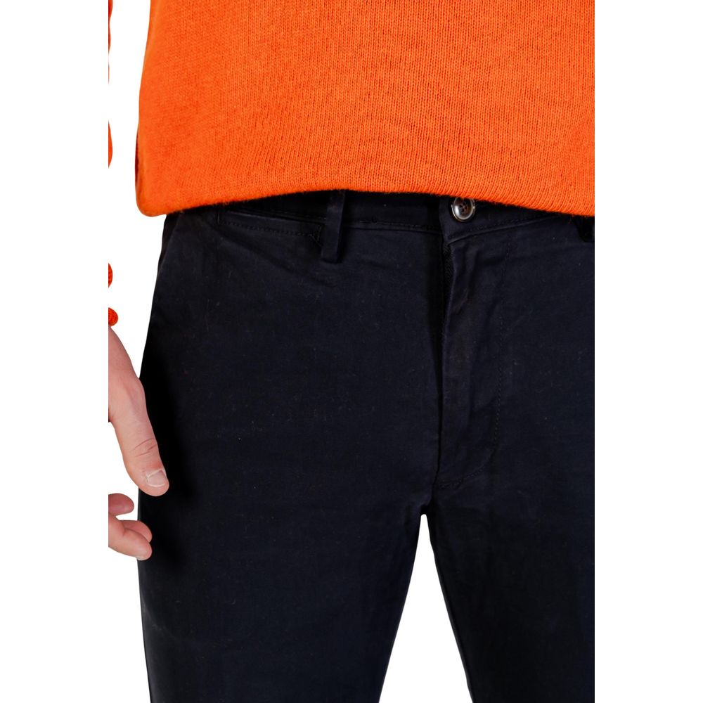 Borghese Blue Cotton Skinny Pants | Regal Royce