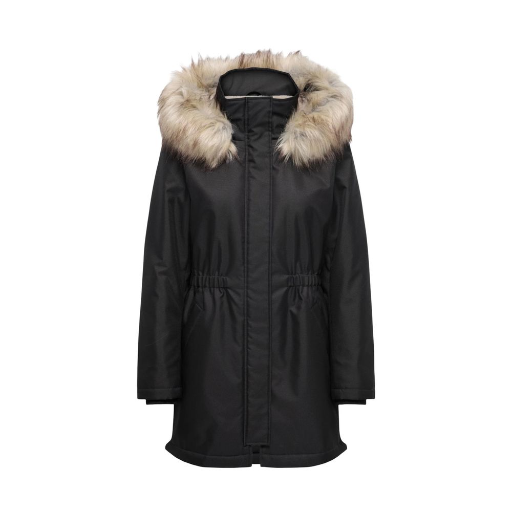 Only Black Recycled Polyester Parka | Regal Royce