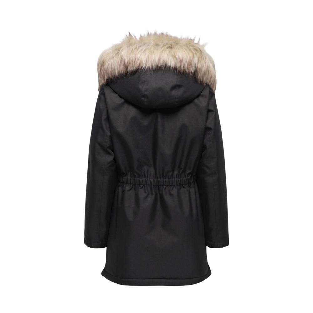 Only Black Recycled Polyester Parka | Regal Royce