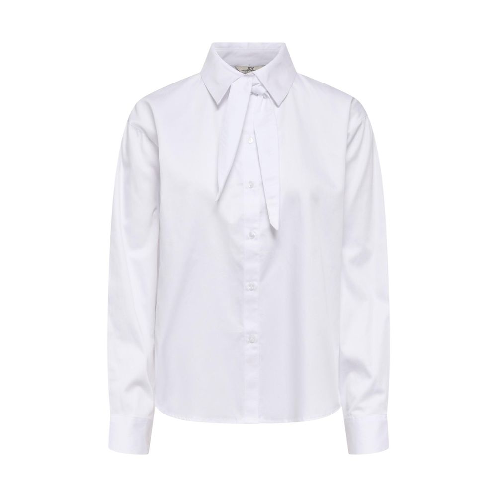 Jacqueline De Yong White Cotton Blouse | Regal Royce