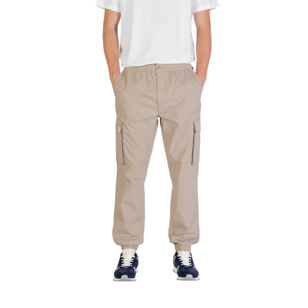 Calvin Klein Jeans Brown Cotton Cargo Pants | Regal Royce