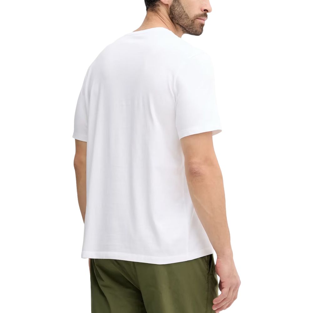 Calvin Klein Jeans White Cotton T-Shirt | Regal Royce