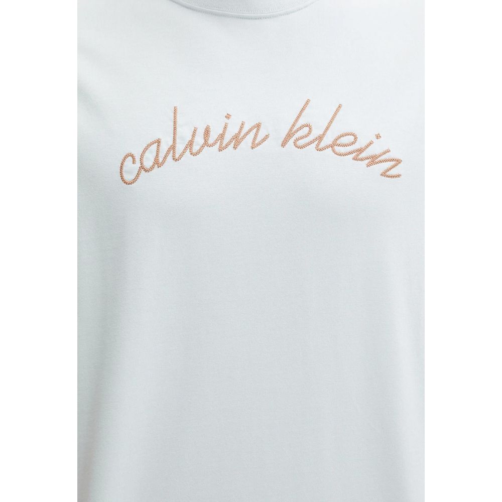Calvin Klein Jeans Blue Cotton T-Shirt | Regal Royce
