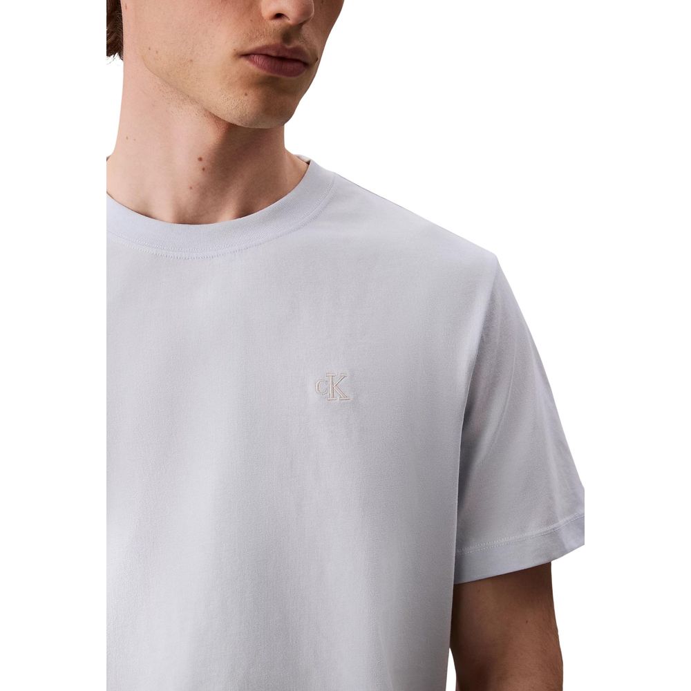 Calvin Klein Jeans Blue Cotton T-Shirt | Regal Royce