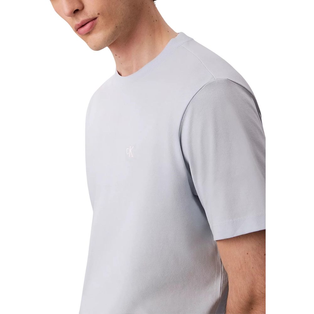 Calvin Klein Jeans Blue Cotton T-Shirt | Regal Royce