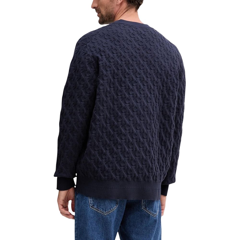 Calvin Klein Jeans Blue Cotton Sweatshirt | Regal Royce