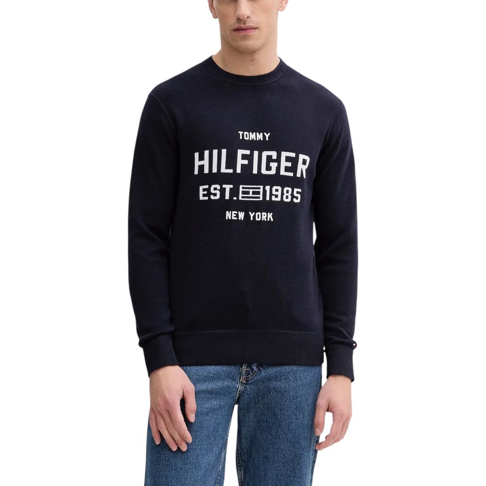 Tommy Hilfiger Blue Organic Cotton Sweatshirt | Regal Royce