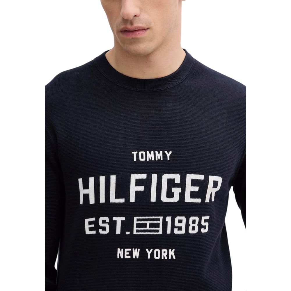 Tommy Hilfiger Blue Organic Cotton Sweatshirt | Regal Royce