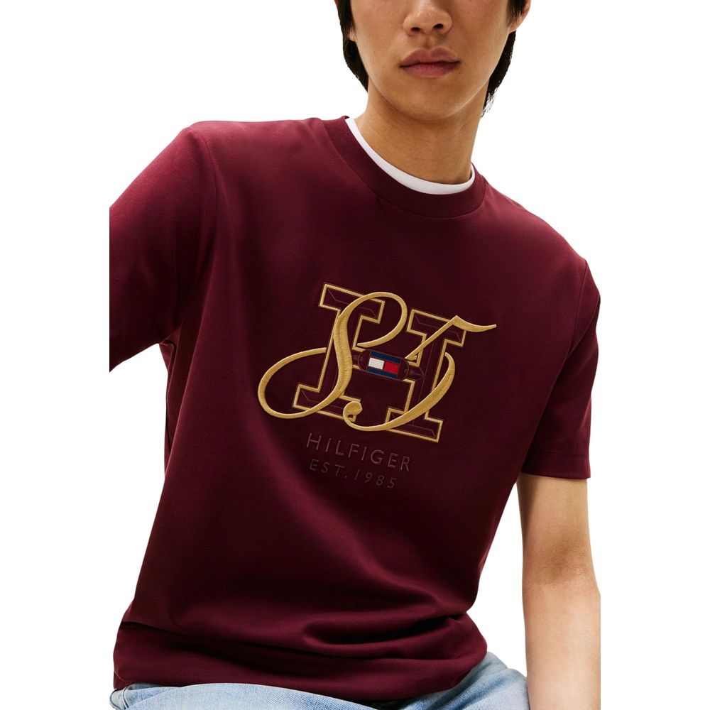 Tommy Hilfiger Bordeaux Cotton Sportswear | Regal Royce