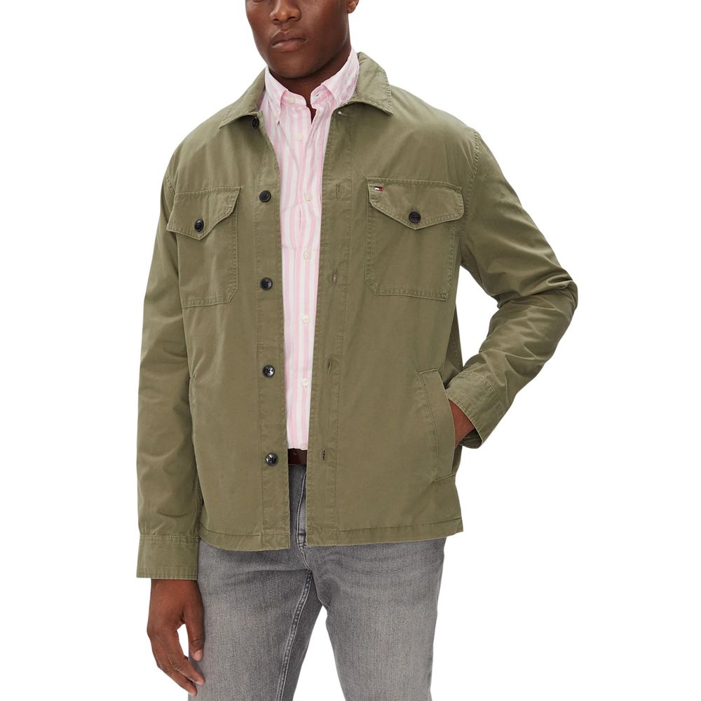 Tommy Hilfiger Bicolor Recycled Cotton Coat | Regal Royce