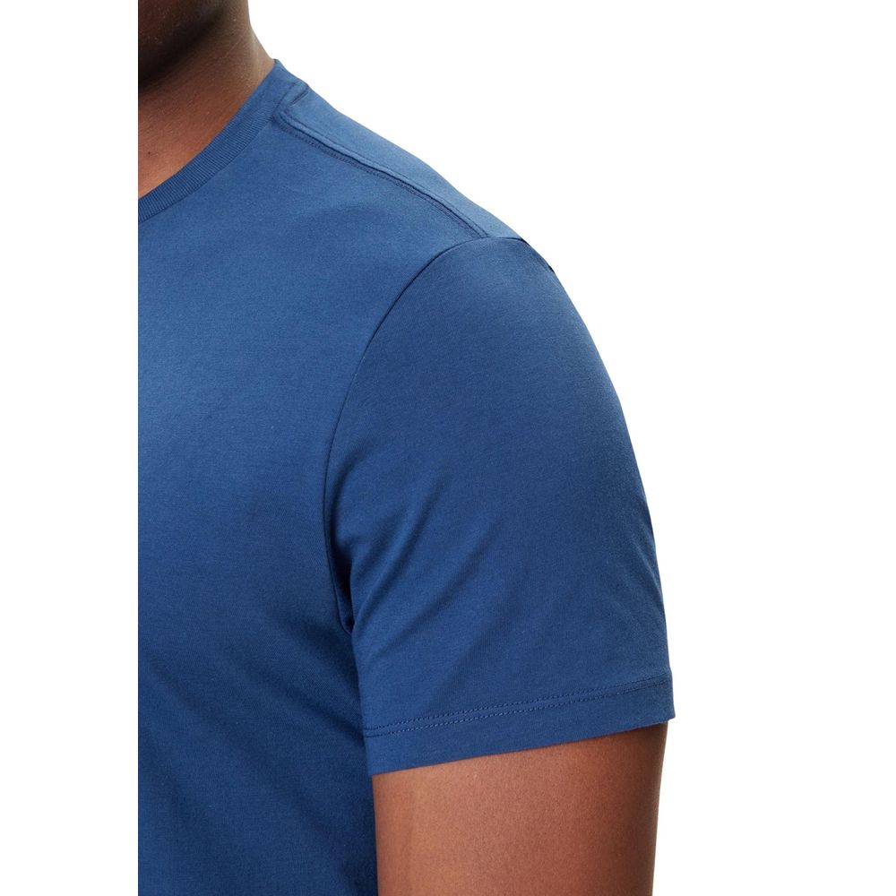 Calvin Klein Jeans Blue Cotton T-Shirt | Regal Royce
