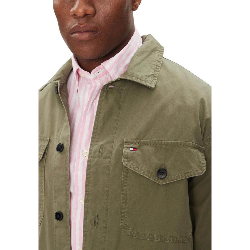 Tommy Hilfiger Bicolor Recycled Cotton Coat | Regal Royce