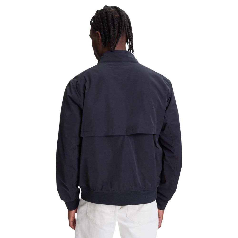 Tommy Hilfiger Blue Recycled Polyester Bomber | Regal Royce