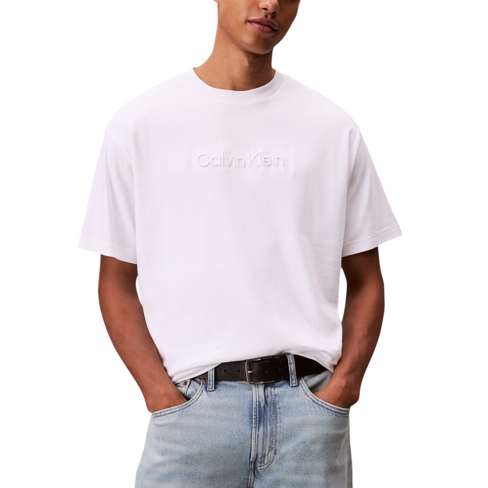 Calvin Klein White Cotton T-Shirt | Regal Royce