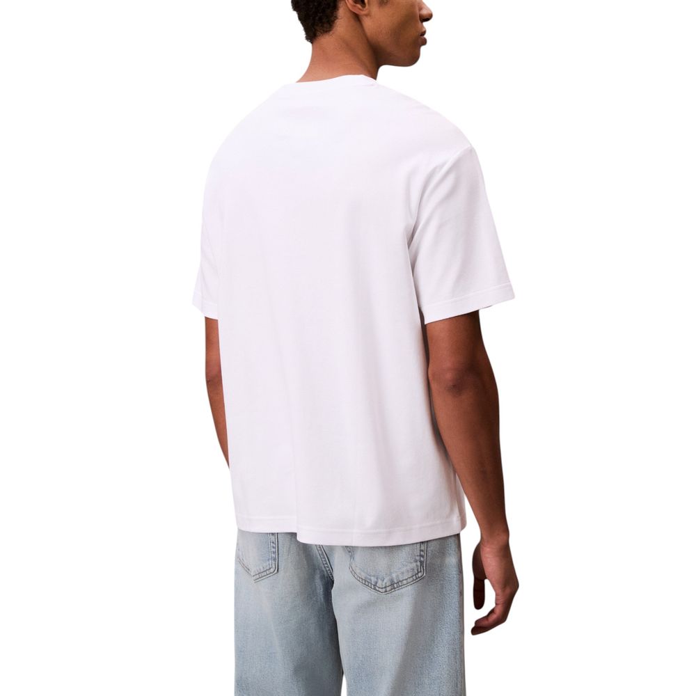 Calvin Klein White Cotton T-Shirt | Regal Royce