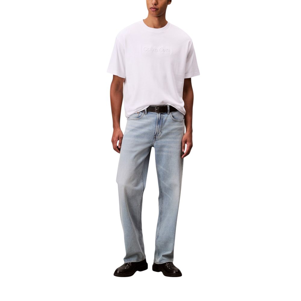 Calvin Klein White Cotton T-Shirt | Regal Royce