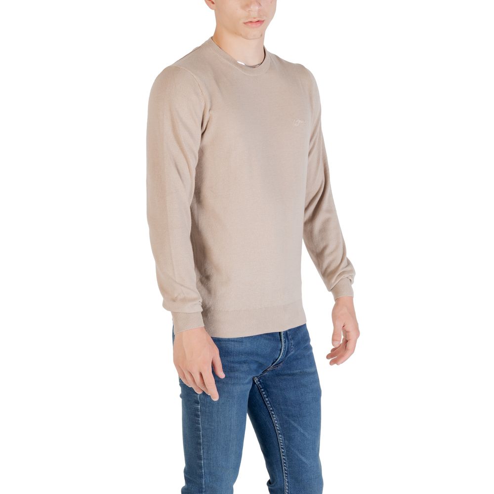 Guess Beige Polyester Sweatshirt | Regal Royce