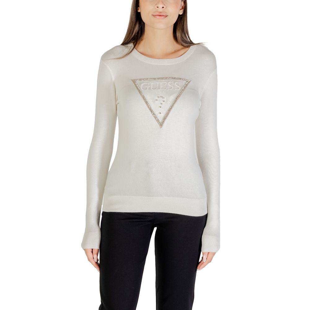 Guess Cream Viscose Sweatshirt | Regal Royce