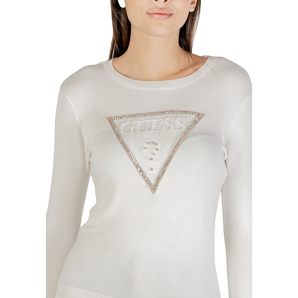 Guess Cream Viscose Sweatshirt | Regal Royce