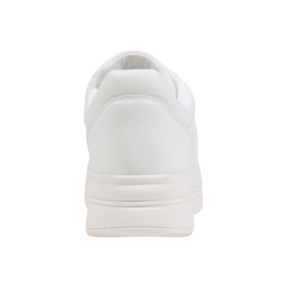 Guess White Polyethylene Platform Sneakers | Regal Royce