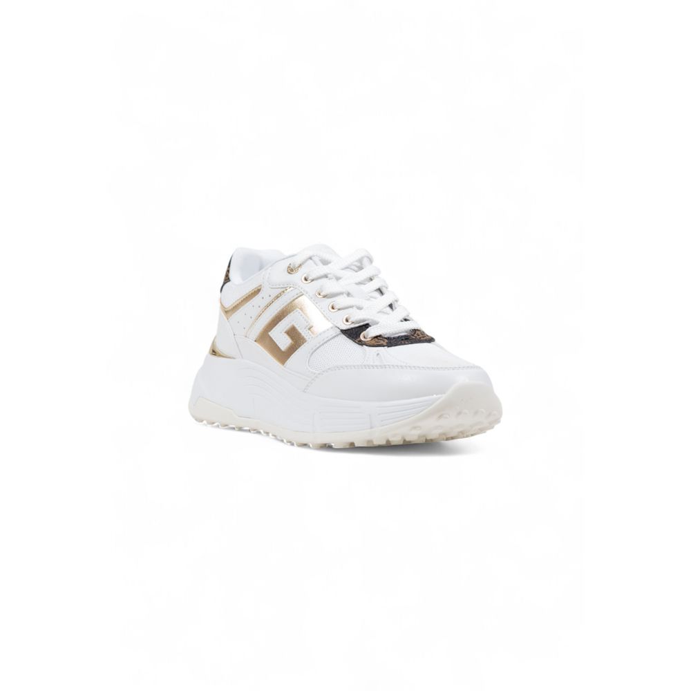 Guess White Polyethylene Chunky Sneakers | Regal Royce
