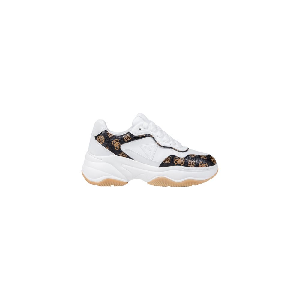 Guess White Polyethylene Chunky Sneakers | Regal Royce