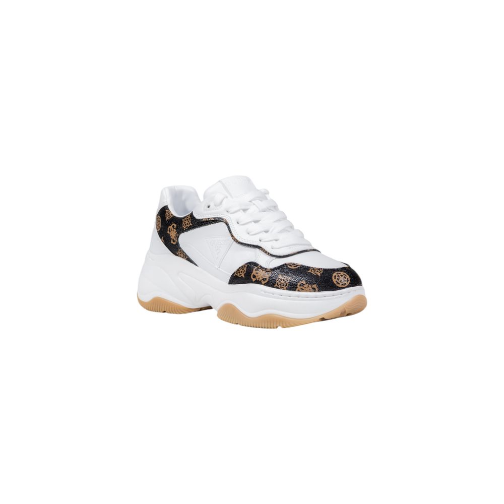 Guess White Polyethylene Chunky Sneakers | Regal Royce