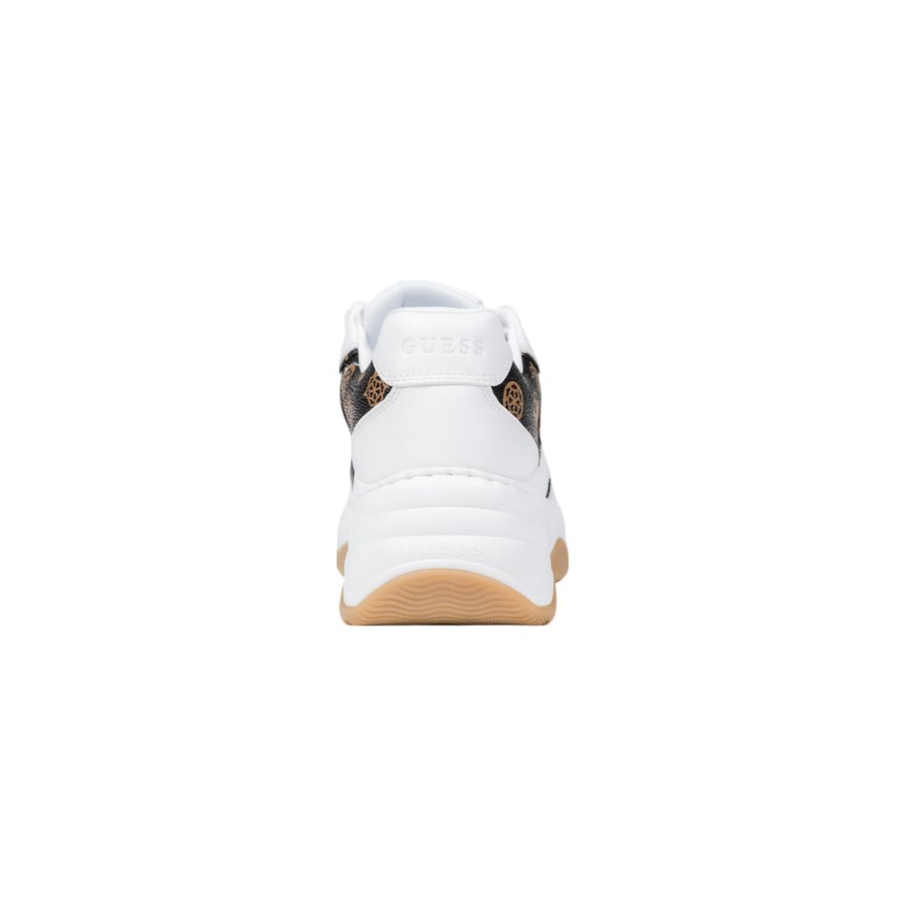Guess White Polyethylene Chunky Sneakers | Regal Royce