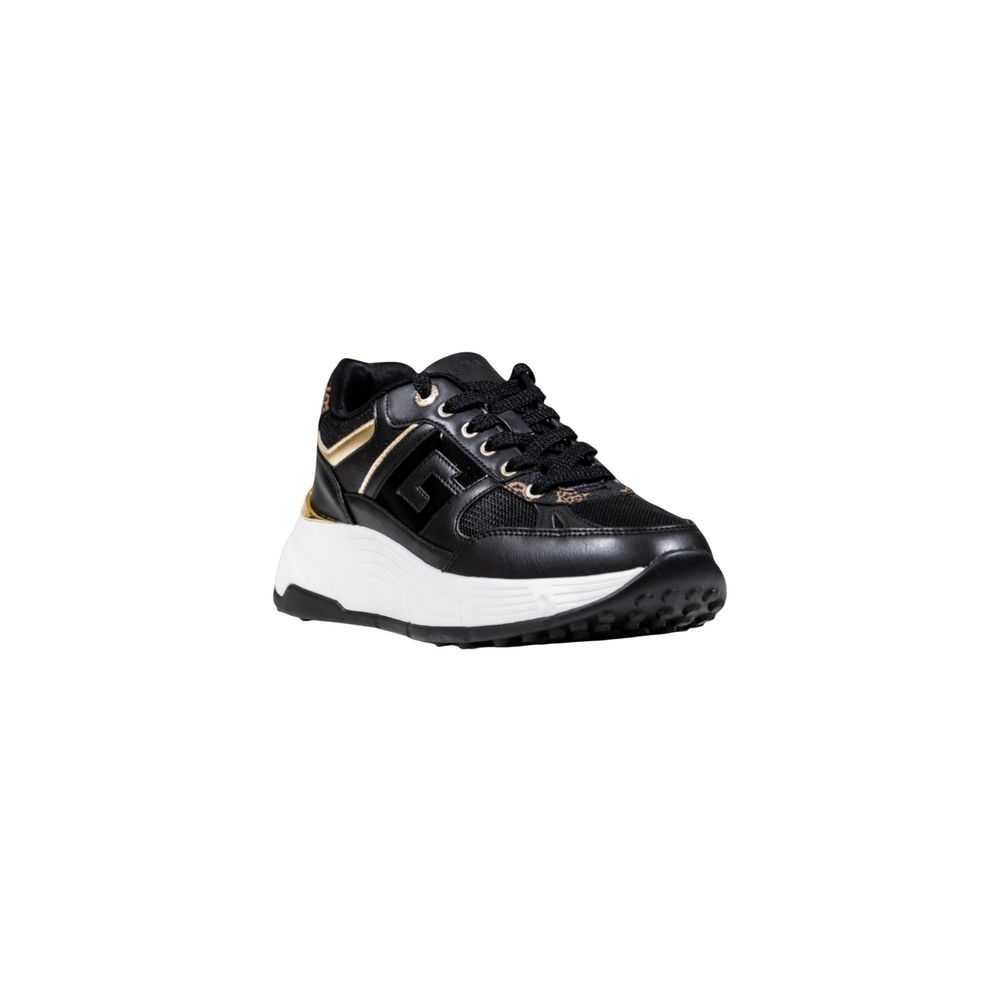 Guess Black Polyethylene Chunky Sneakers | Regal Royce