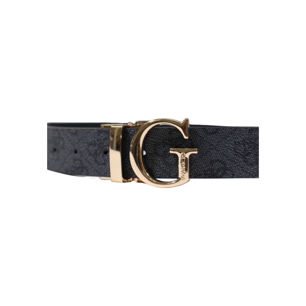 Guess Gray Polyester Thin Belt | Regal Royce