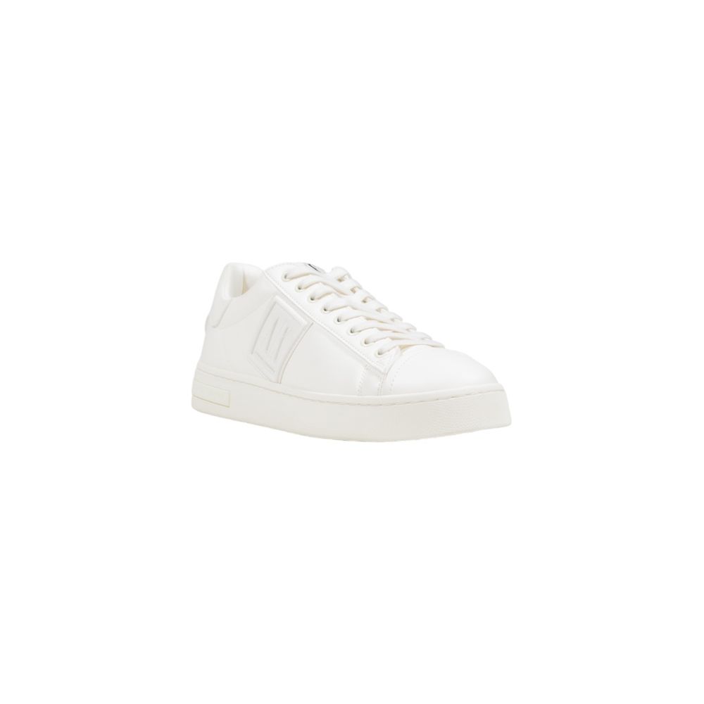 Armani Exchange White Polyester Low Top Sneakers | Regal Royce